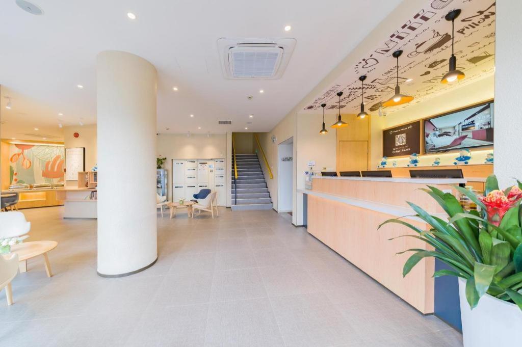 Hanting Hotel Shanghai Jiading Yecheng Road Exterior foto