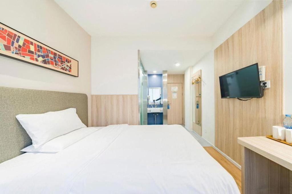 Hanting Hotel Shanghai Jiading Yecheng Road Exterior foto