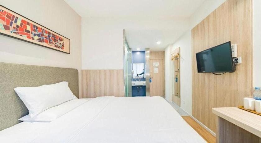 Hanting Hotel Shanghai Jiading Yecheng Road Exterior foto