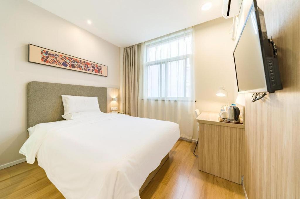 Hanting Hotel Shanghai Jiading Yecheng Road Exterior foto