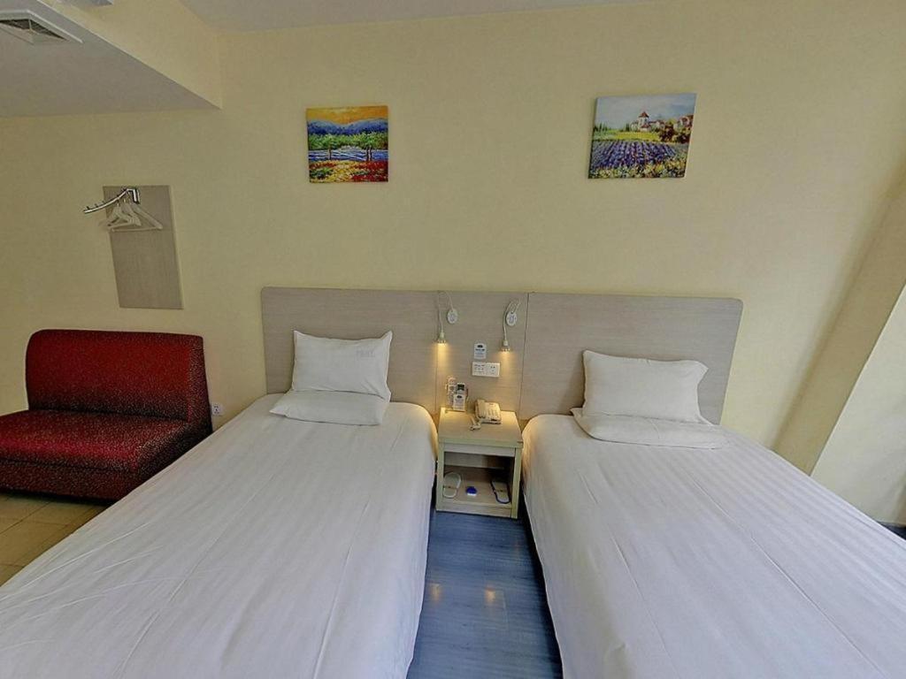 Hanting Hotel Shanghai Jiading Yecheng Road Exterior foto